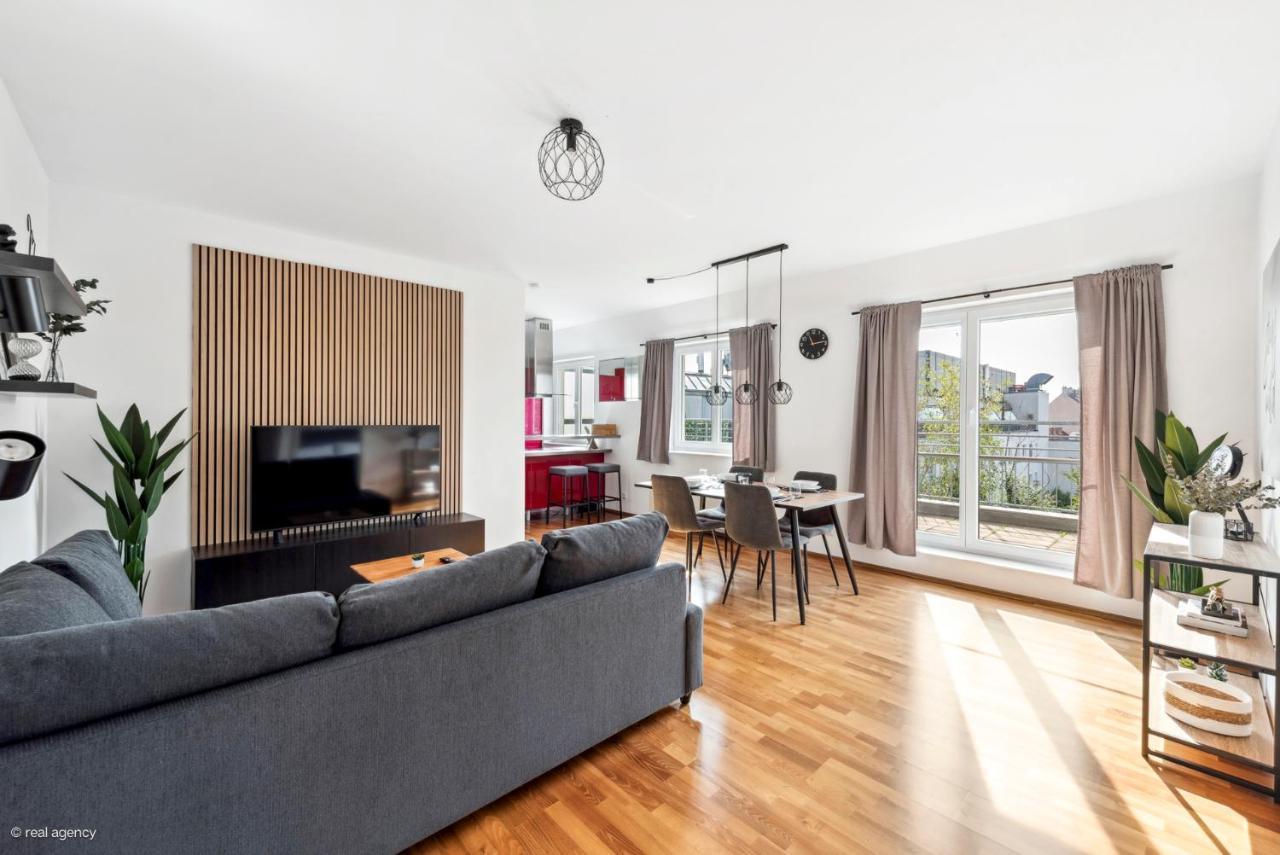 Bernhards Apartment Stadthalle - Klima & Terrasse Vienna Luaran gambar