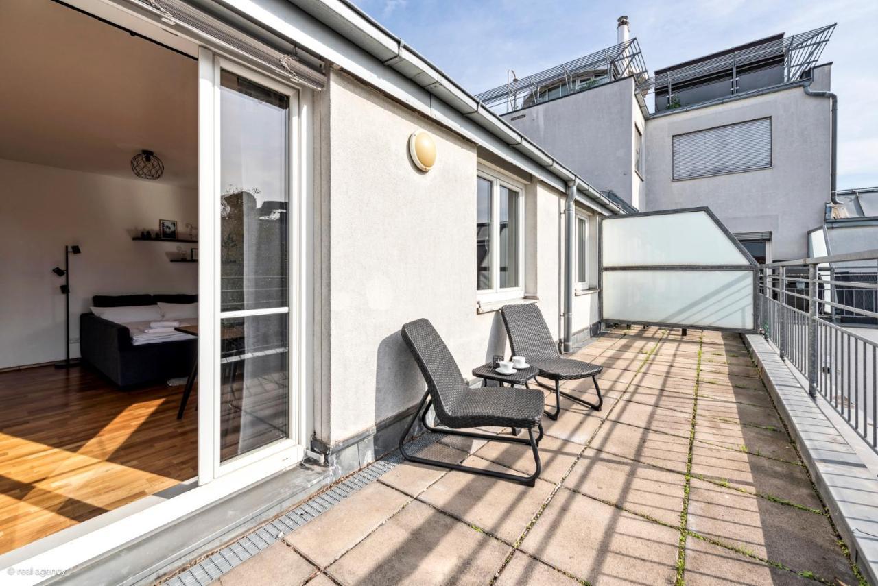 Bernhards Apartment Stadthalle - Klima & Terrasse Vienna Luaran gambar